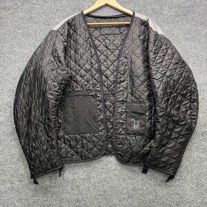 Bilt Quilted Motorcycle Jacket Liner Mens XL Black Long Sleeve Thermal Outdoor